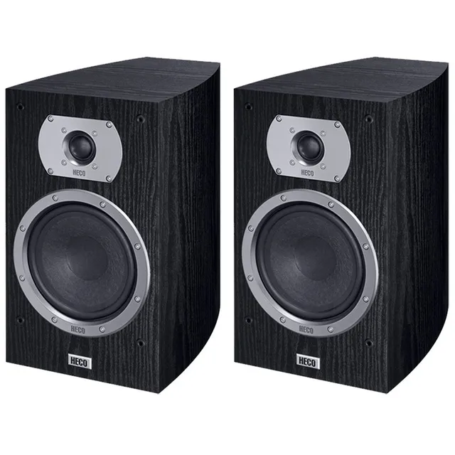 heco-victa-prime-302-shelf-speakers-85-w-rms-2-way-bass-reflex-xlr-connection-bl image 1