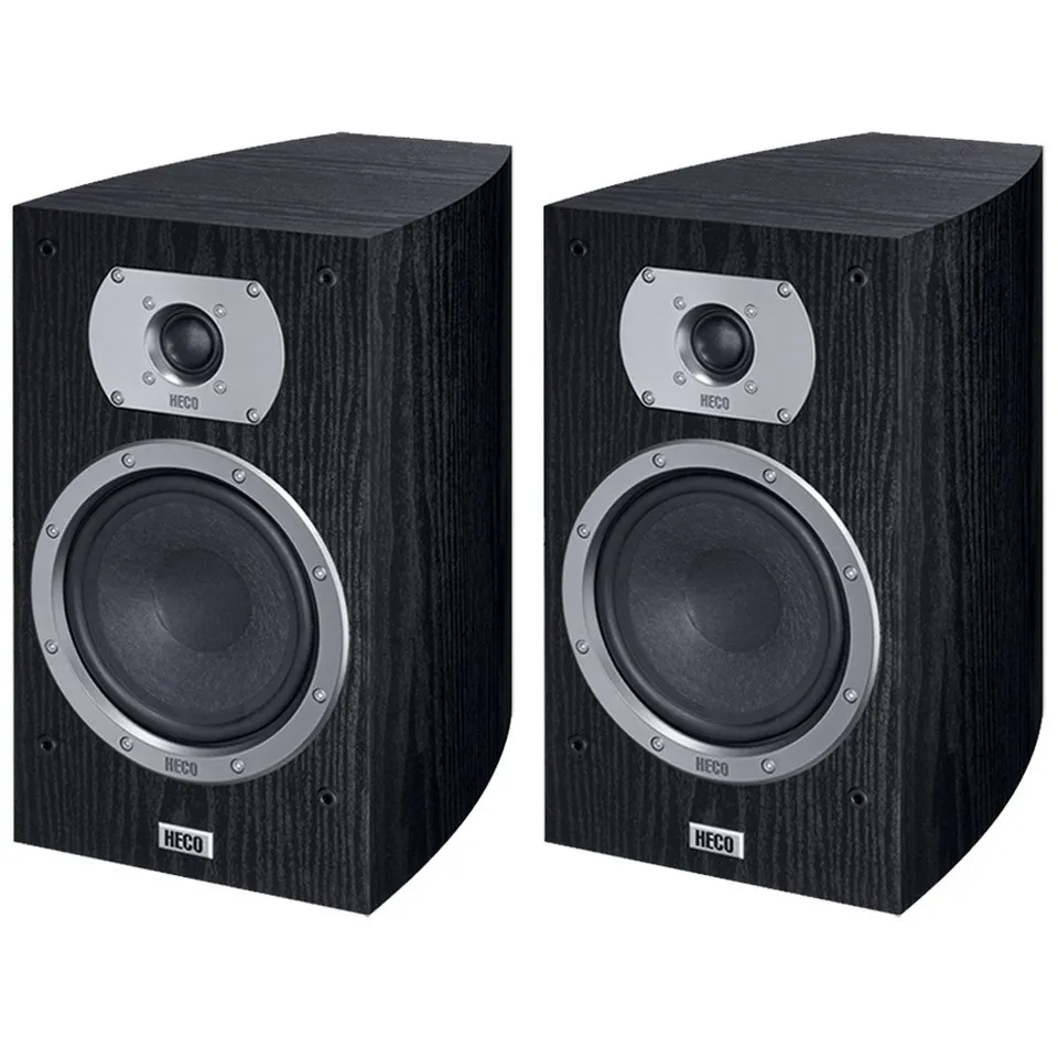 heco-victa-prime-302-shelf-speakers-85-w-rms-2-way-bass-reflex-xlr-connection-bl image 1