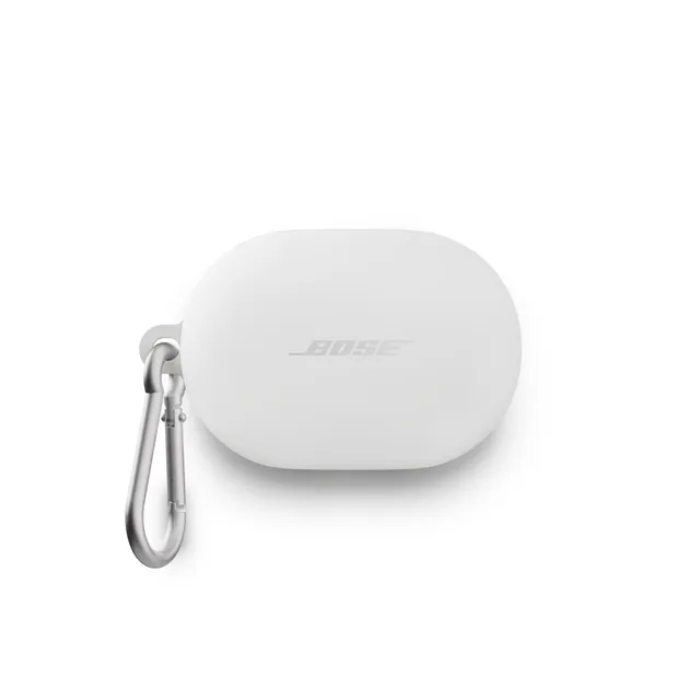 bose-quietcomfort-earbuds-transportetui-silikonh-lle-mit-karabinerhaken-led-anze image 1
