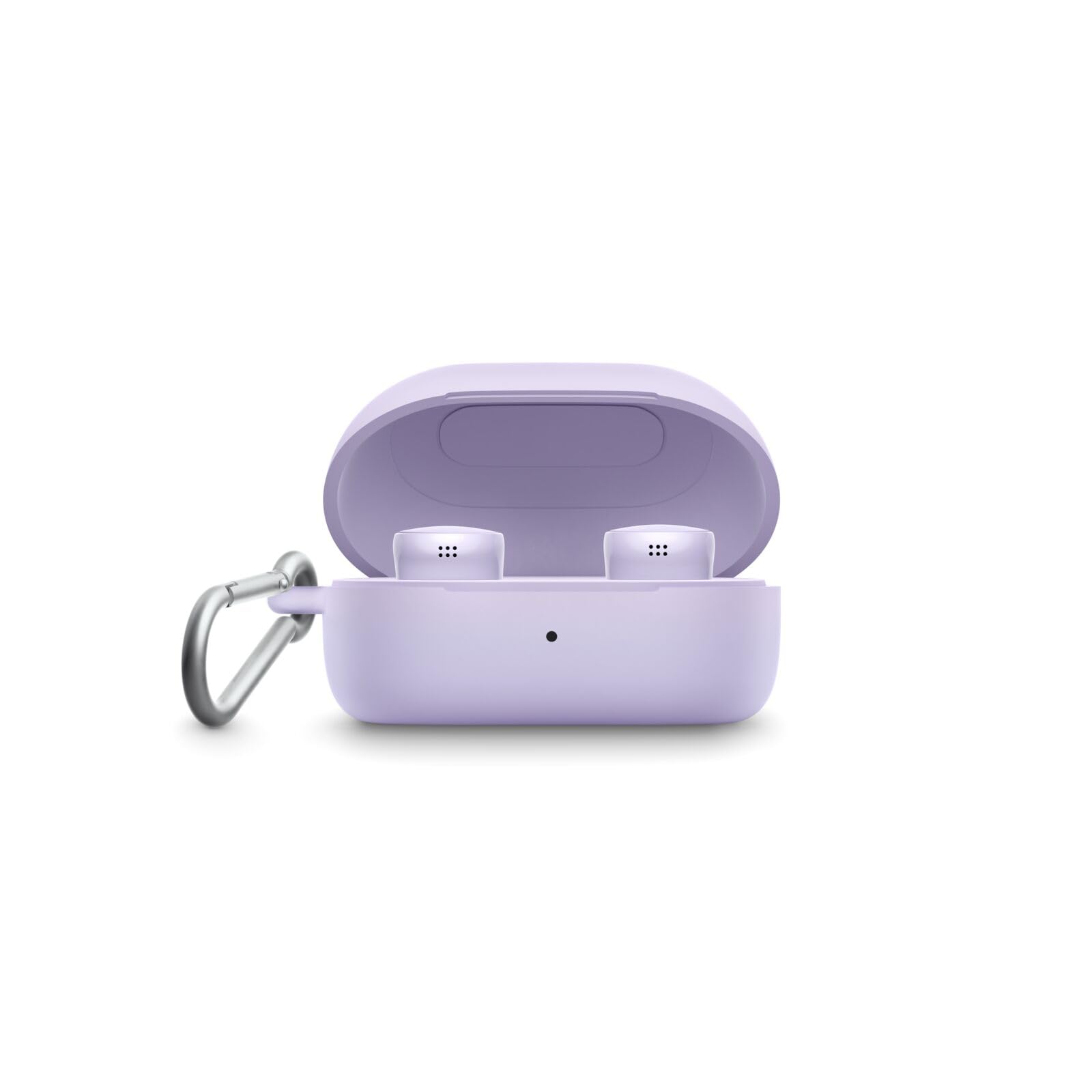 bose-quietcomfort-earbuds-transportetui-silikonh-lle-hellflieder-mit-aluminium-k image 2