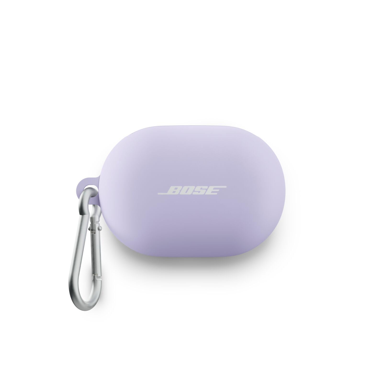 bose-quietcomfort-earbuds-transportetui-silikonh-lle-hellflieder-mit-aluminium-k image 1