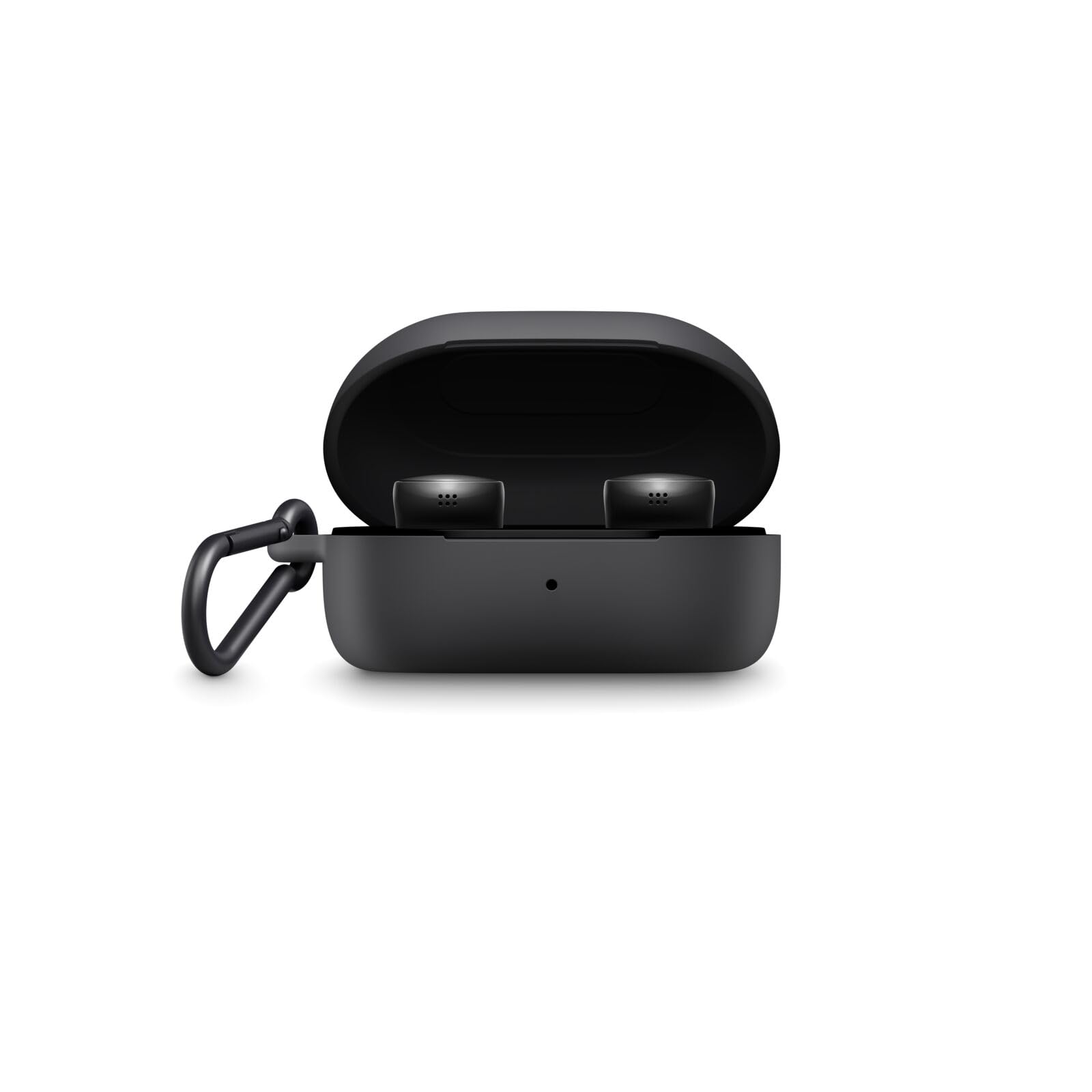 bose-quietcomfort-earbuds-transportetui-silikonh-lle-schwarz-mit-aluminium-karab image 2