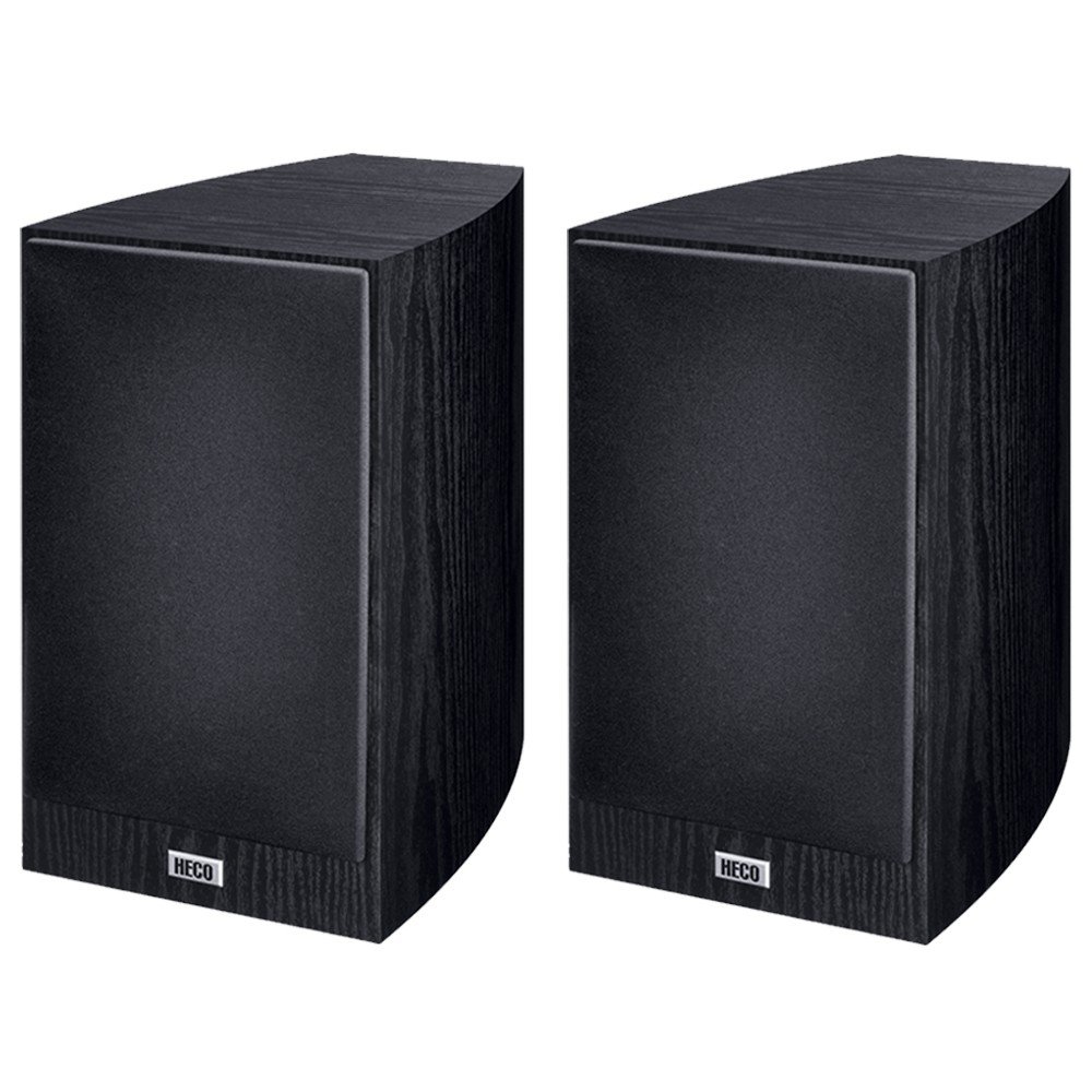 heco-victa-prime-302-shelf-speakers-85-w-rms-2-way-bass-reflex-xlr-connection-bl image 2