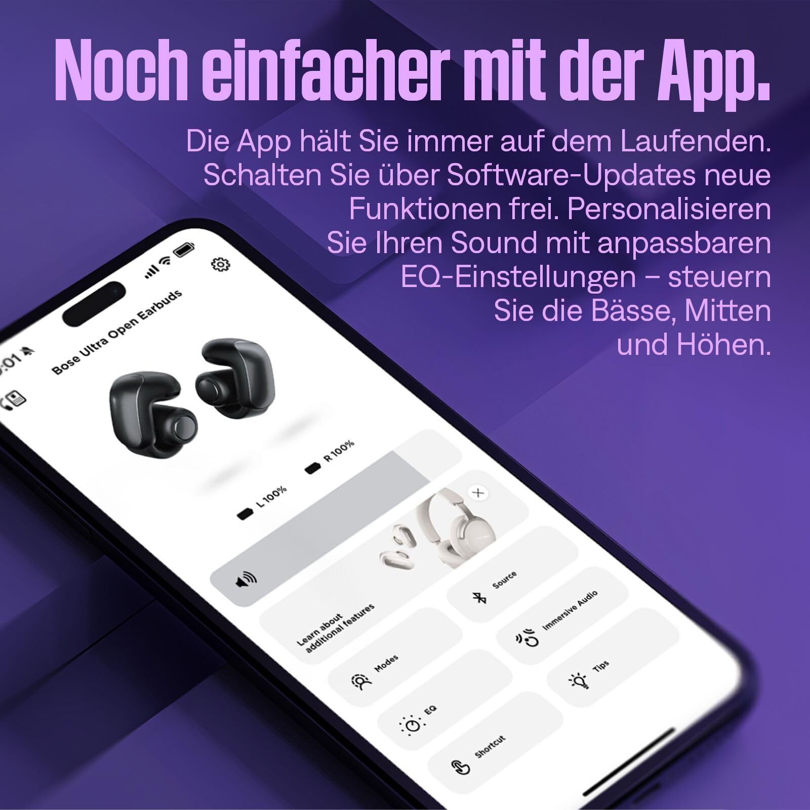 bose-ultra-open-earbuds-with-bluetooth-openaudio-technology-clip-on-open-ear-hea image 7
